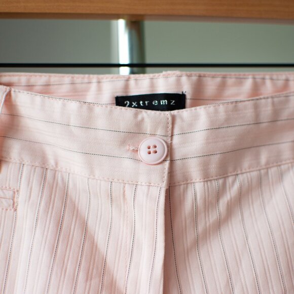 Pinstripe Shorts Pink - Picture 5 of 13
